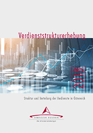 Vorschaubild zu 'Verdienststrukturerhebung 2018, Struktur und Verteilung der Verdienste in Österreich'