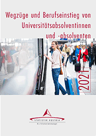 Preview image for 'Wegzüge und Berufseinstieg von Universitätsabsolventinnen und -absolventen 2021'